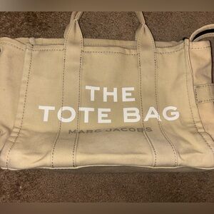 Marc Jacobs Tan Canvas Tote